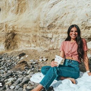 Ultra High Rise Ankle Straight Jeans Abercrombie and Fitch size 26 regular